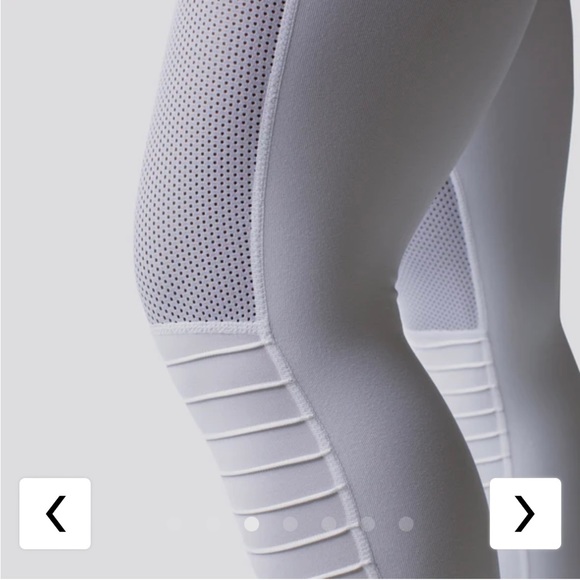 Born Primitive Peak Leggings L M white weightlifting CrossFit mesh - Picture 4 of 11
